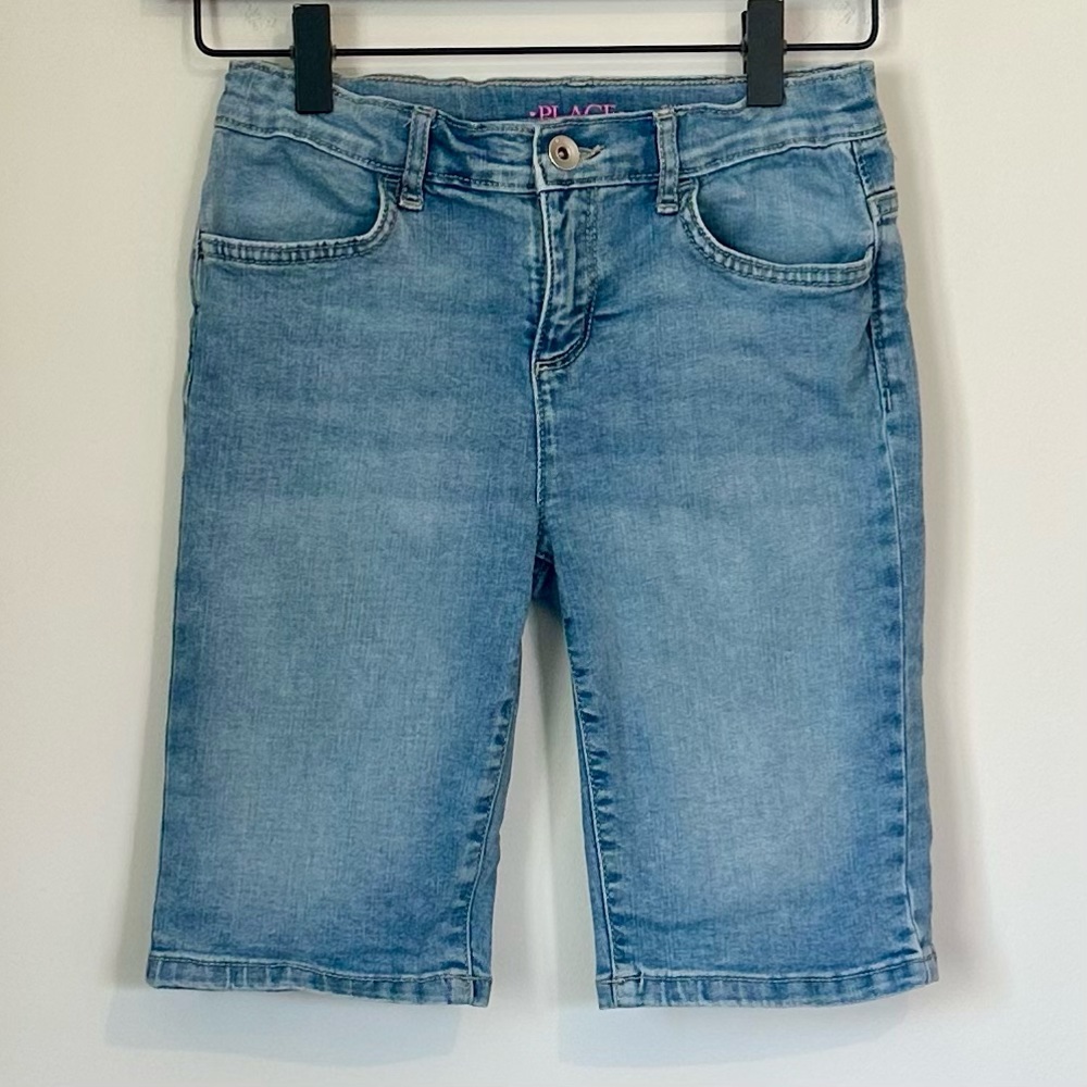 Place Light Blue Skimmer Shorts - Girls 10